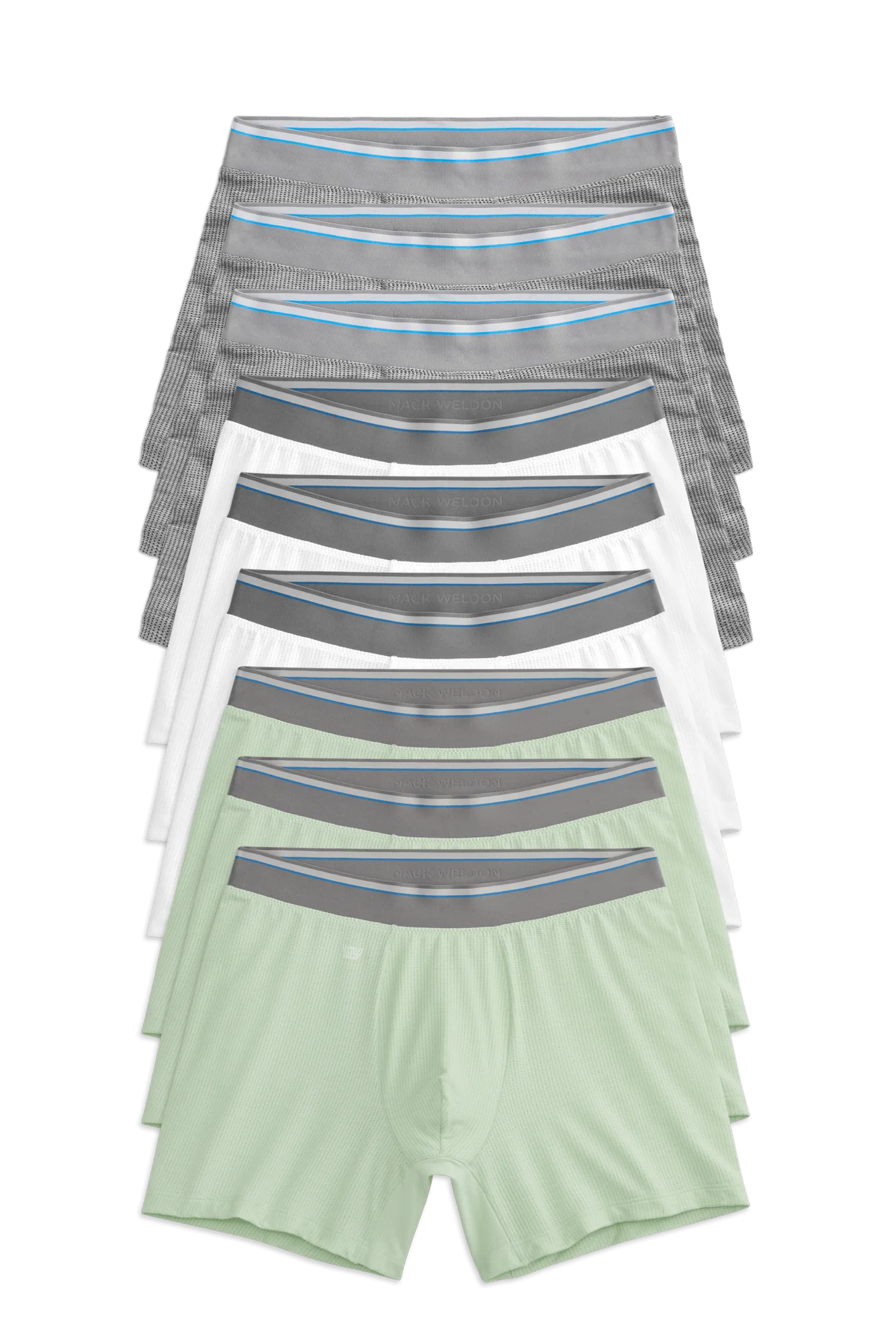 9-Pack AIRKNITˣ Boxer Briefs Morning Mist