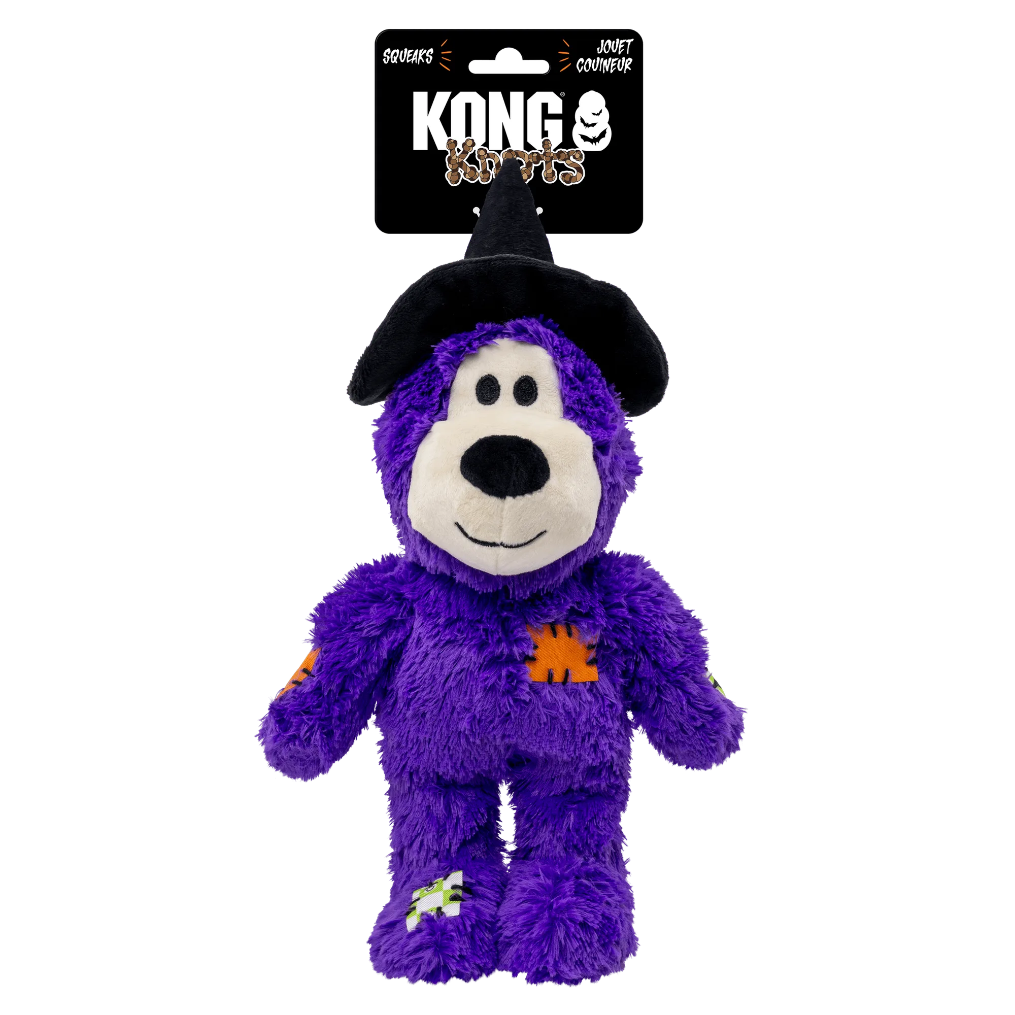 KONG Halloween Wild Knots Hexenbär Lila Mittel/Groß