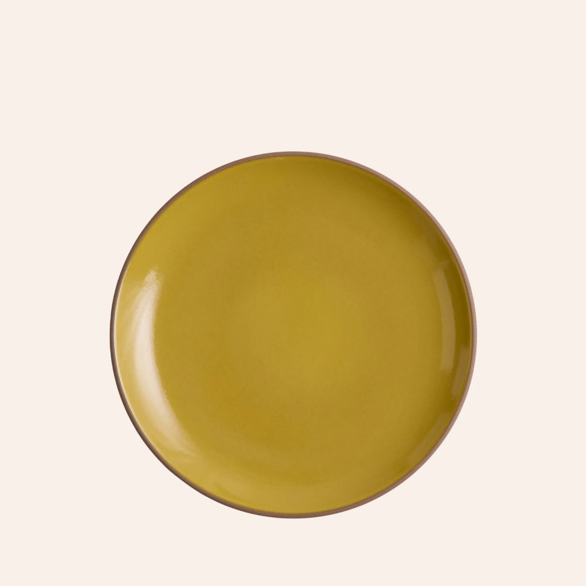 Assiette plate Coupe en Yuzu