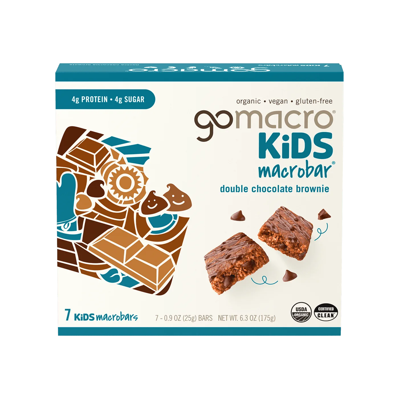 Double Chocolate Brownie Kids MacroBar Multipack