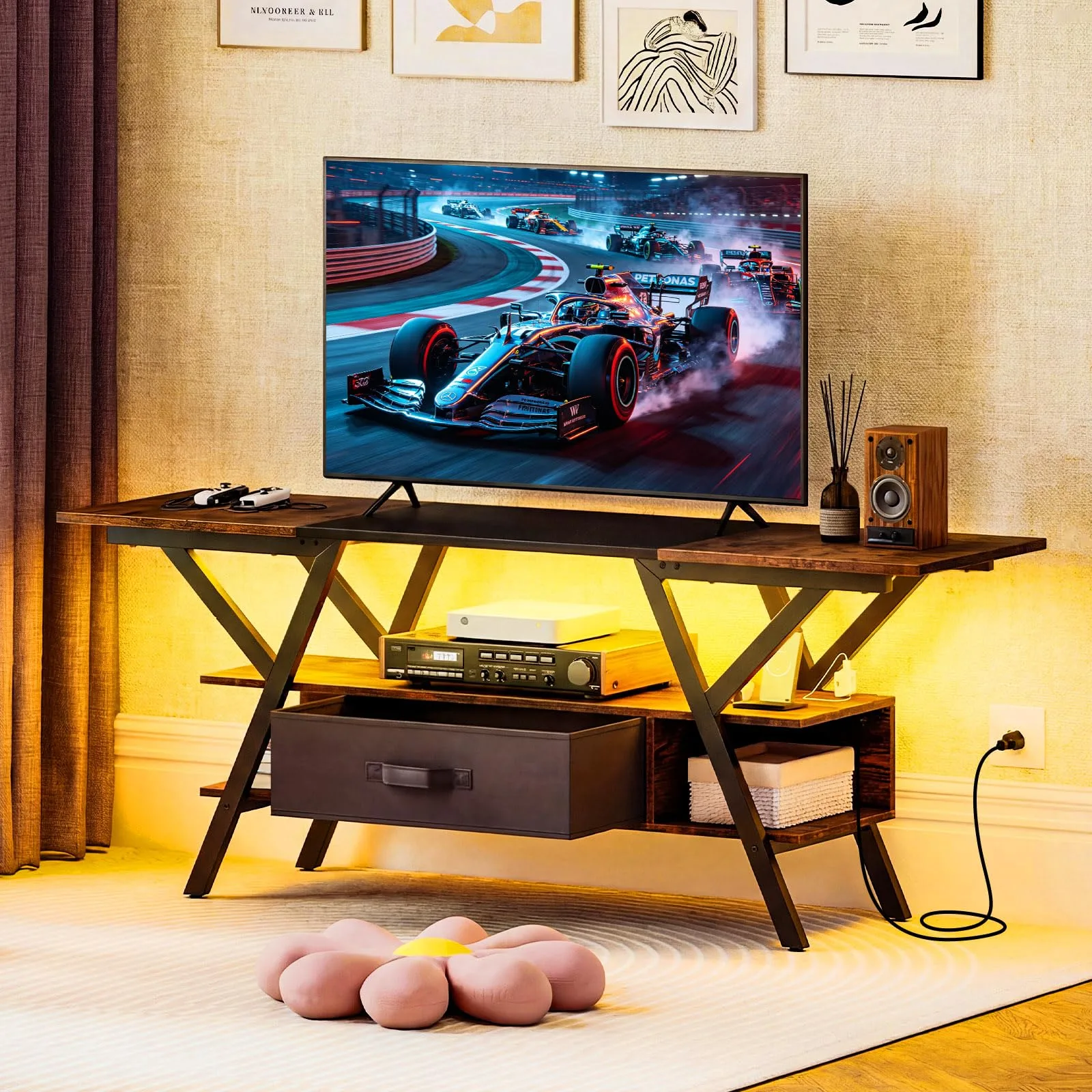 Como escolher o móvel para TV certo para o seu setup gaming