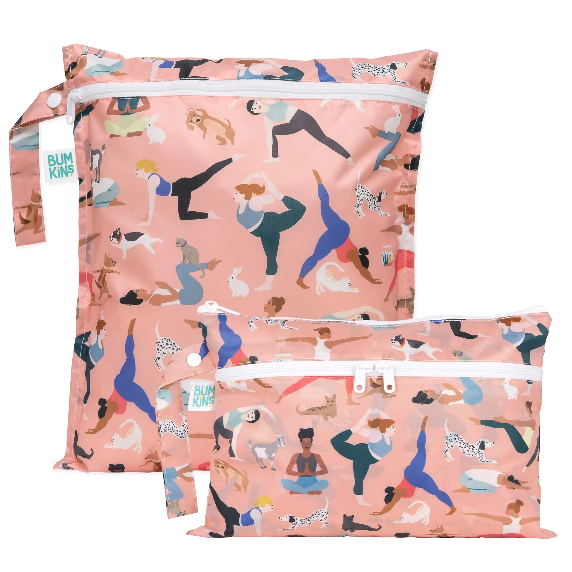 Bolsa húmeda Yoga Pals vs. Set de neceser seco/húmedo: diferencias clave