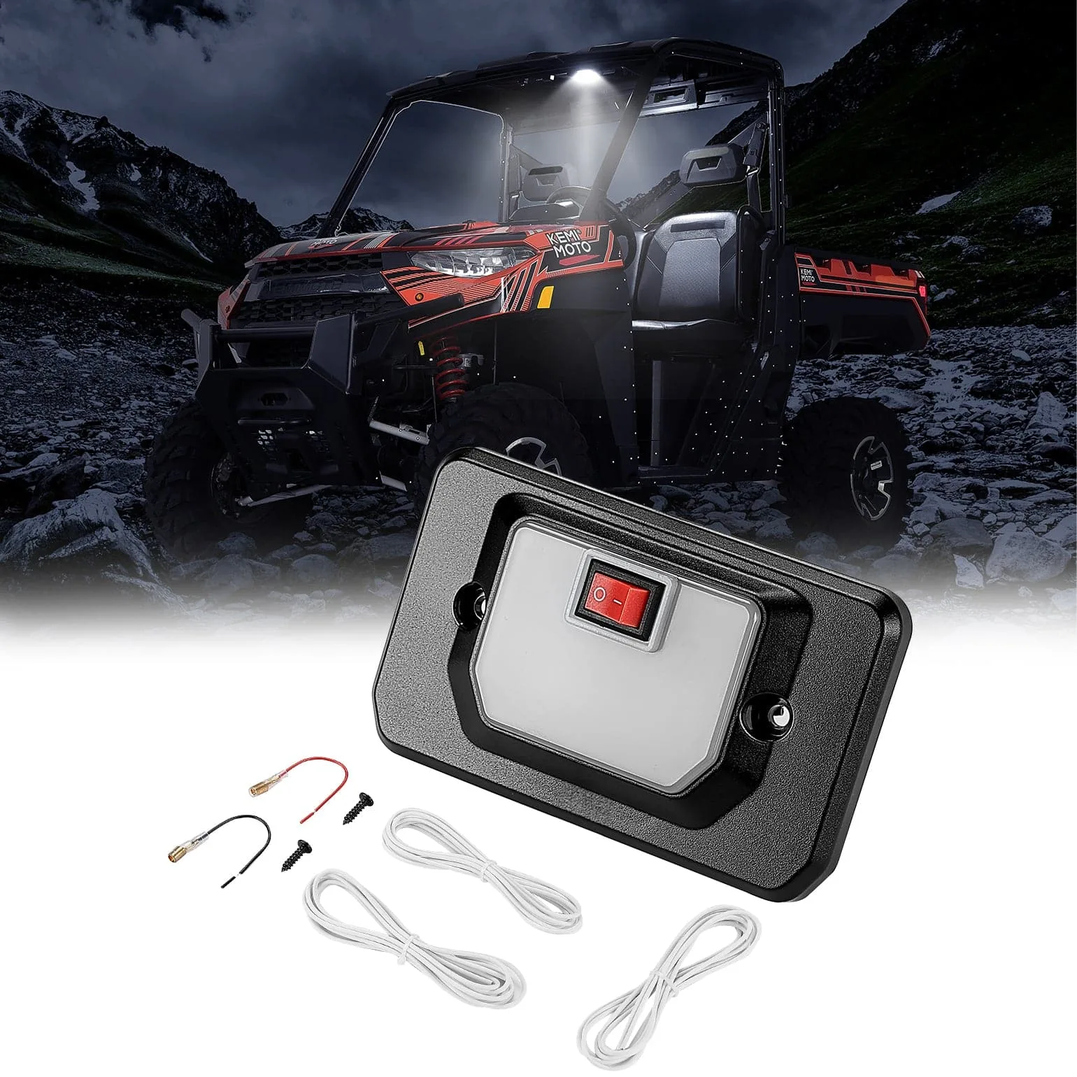 UTV Dome Light for Polaris Ranger XP 1000 SP 570 2018-2026