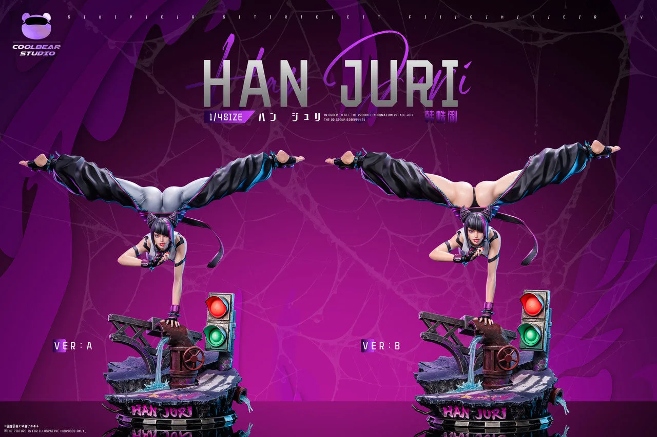 Pre-Order Coolbear Studio - Statue - Fighter Series Han Juri Street Fighter