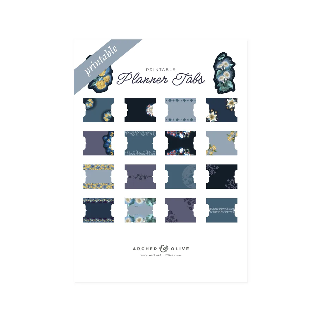 Night Blooms Collection vs. Meadow & Vine Collection: Which Floral Planner Theme Suits Your Style?