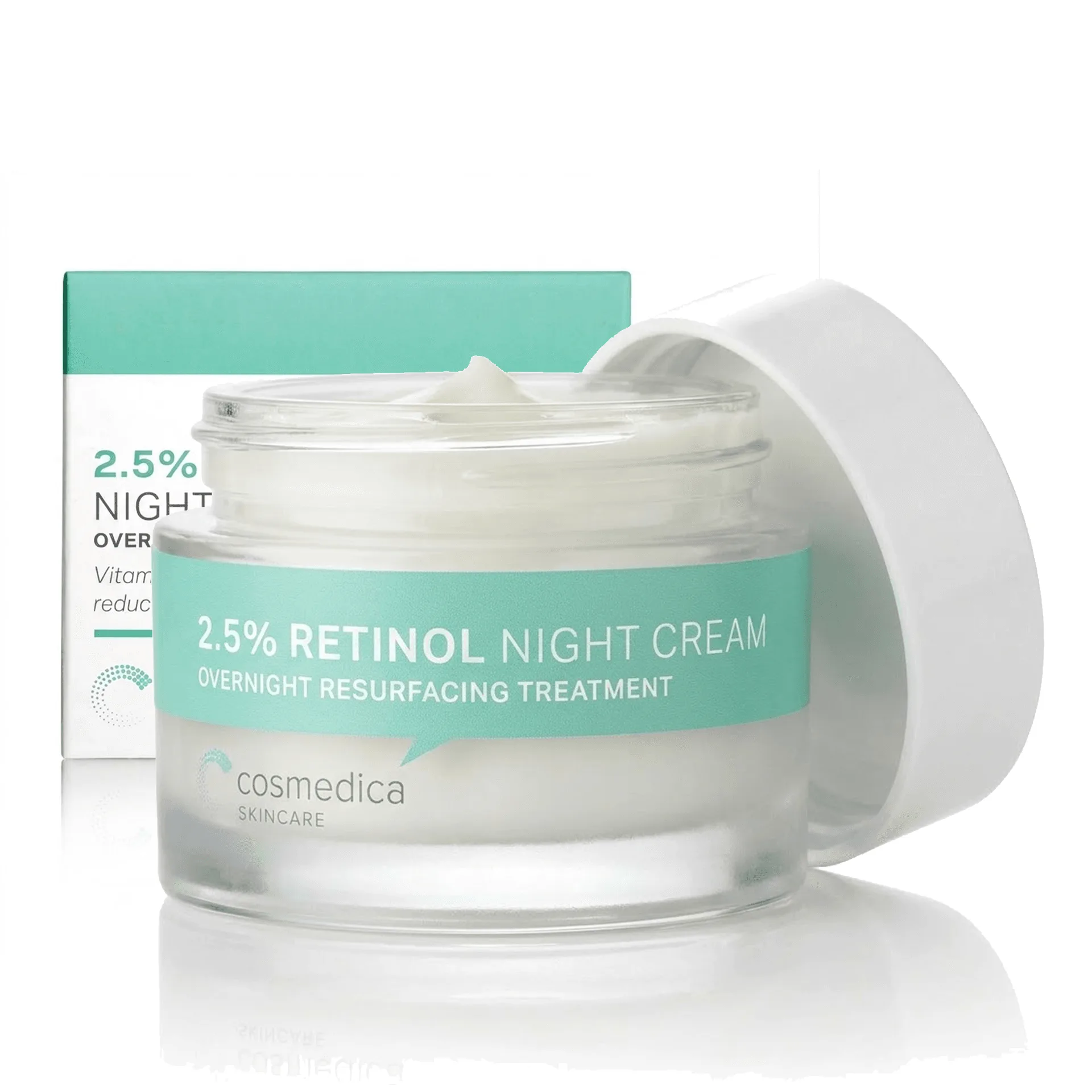 Cosmedica Skincare Retinol noční krém – proti stárnutí pleti obličejový hydratační krém s retinolem (vitamínem A) a kyselinou hyaluronovou – krém na vrásky, akné, jemné linky a tma