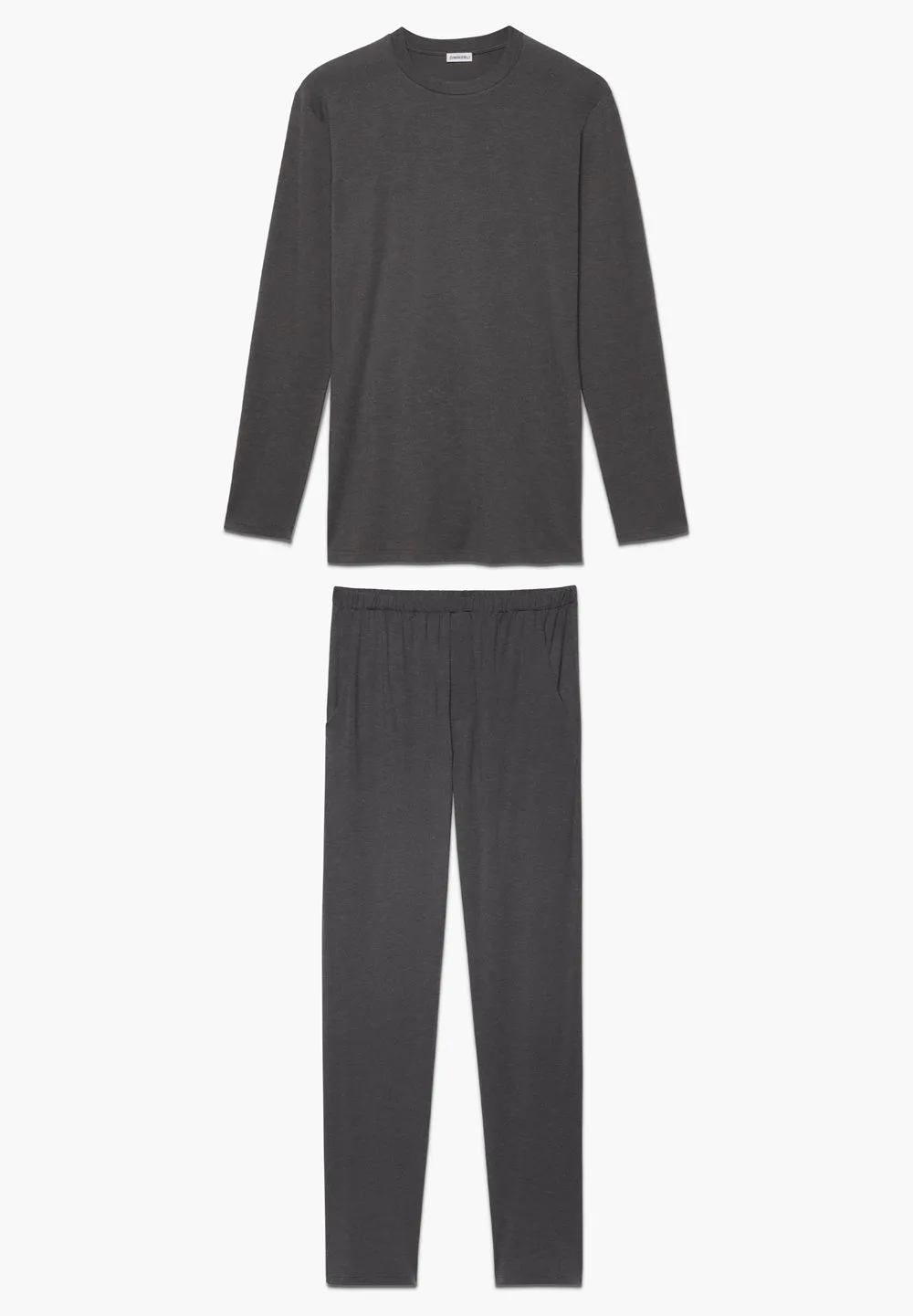 Confort douillet | Pyjama long - graphite