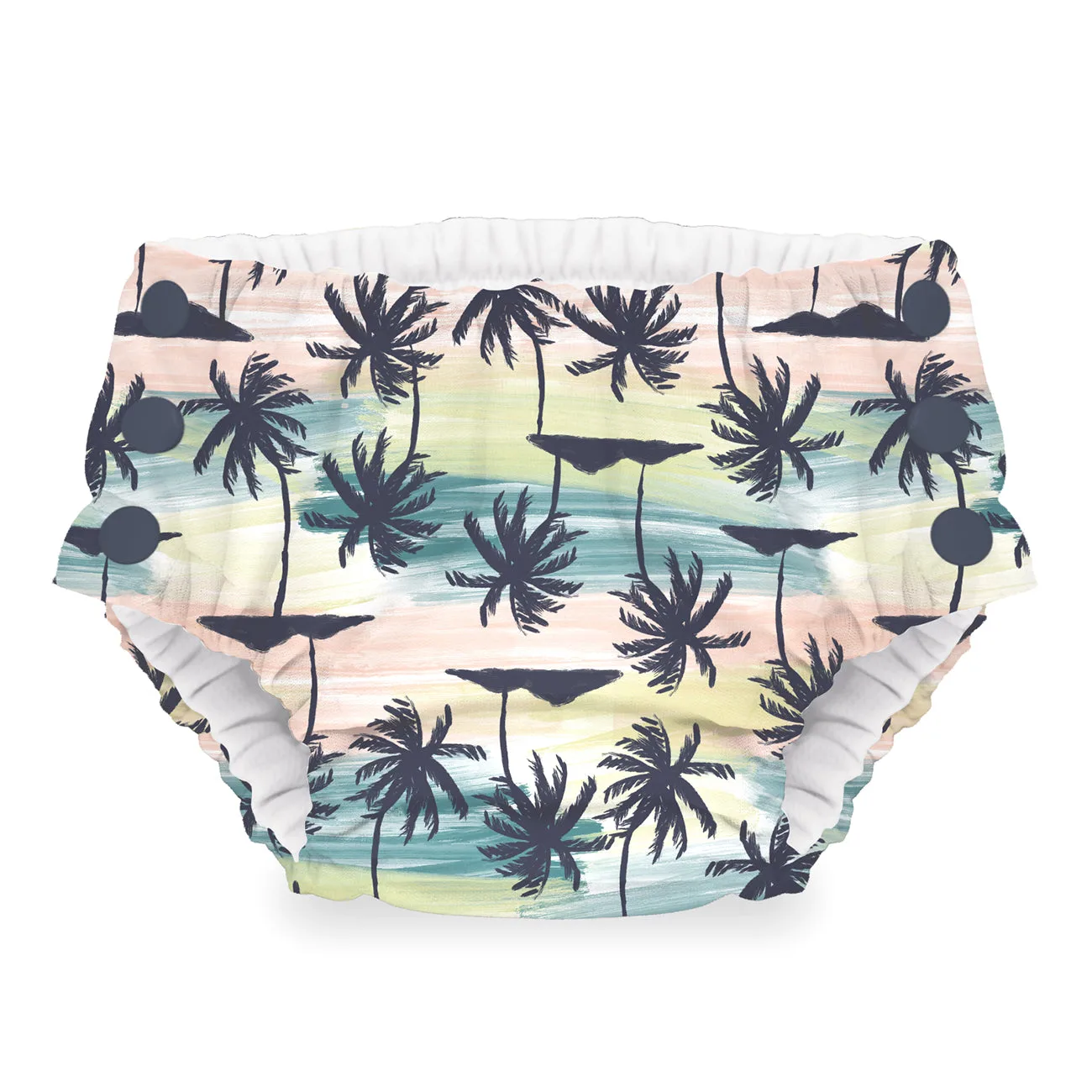 Outlet Swim Diaper - Palm Paradise Sz X-Large 32-40lbs 18-26 lbs (LAST CALL)