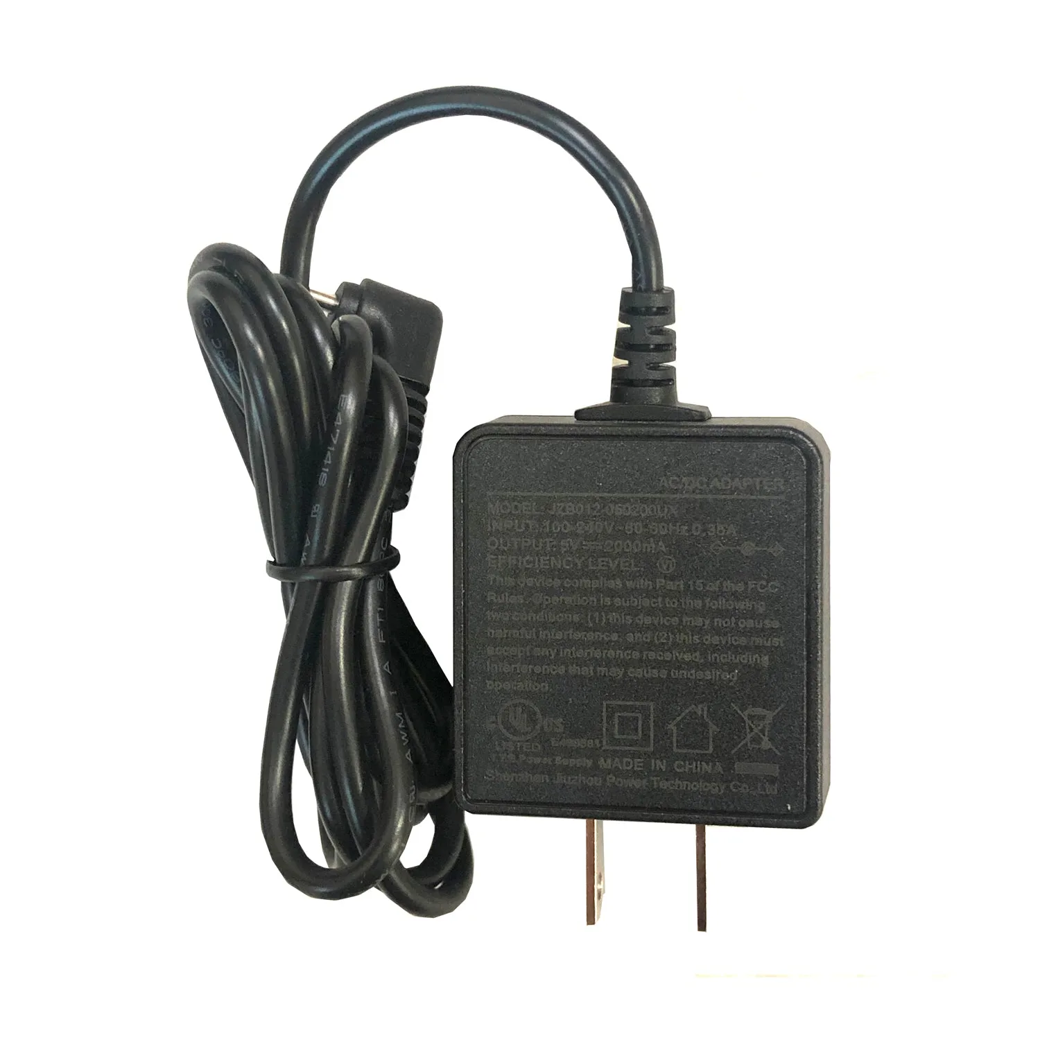 Cargador Magnus III - 5V / 2000mA, adaptador de CA/CC de repuesto con certificación UL