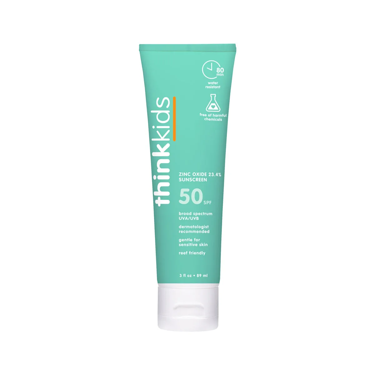 Thinksport Kids Safe Sunscreen SPF 50+ (3oz)