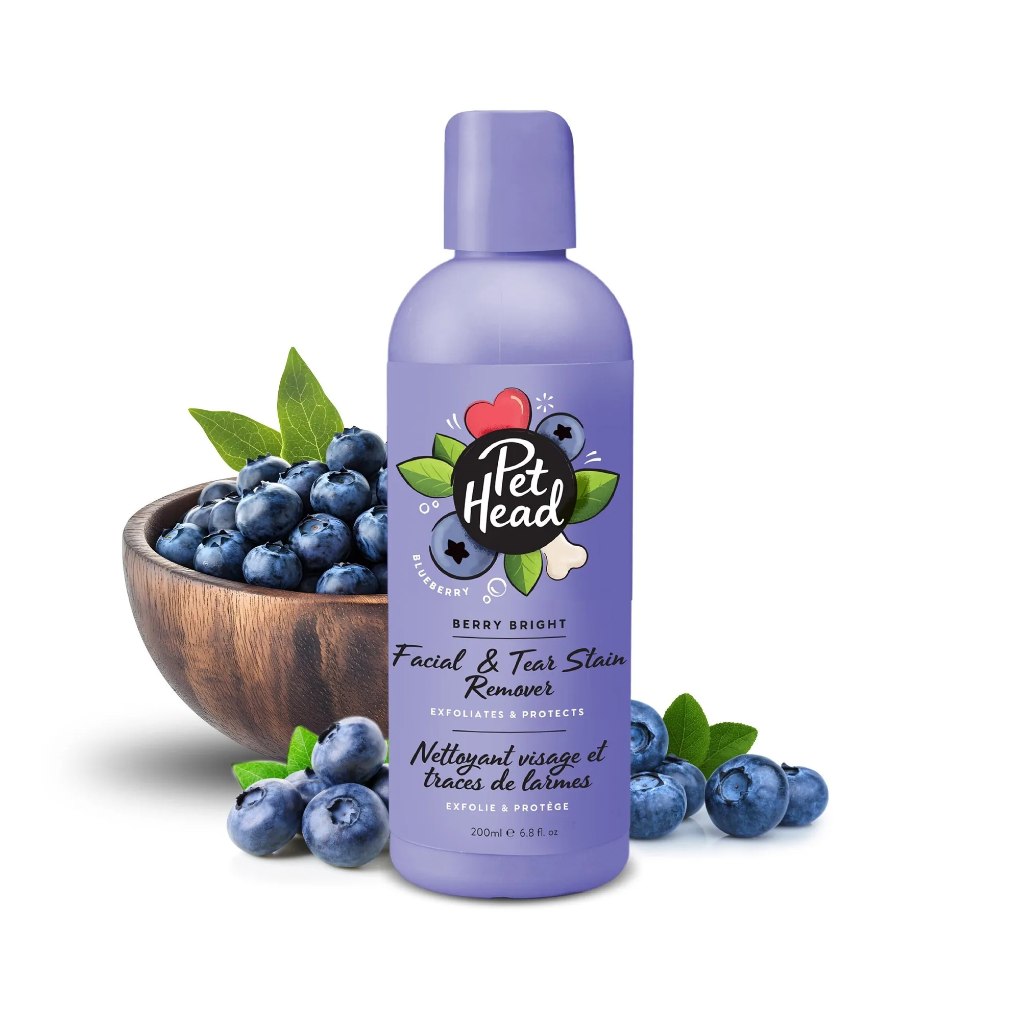 Pet Head Berry Bright Gesichts-Reiniger für Tränenflecken