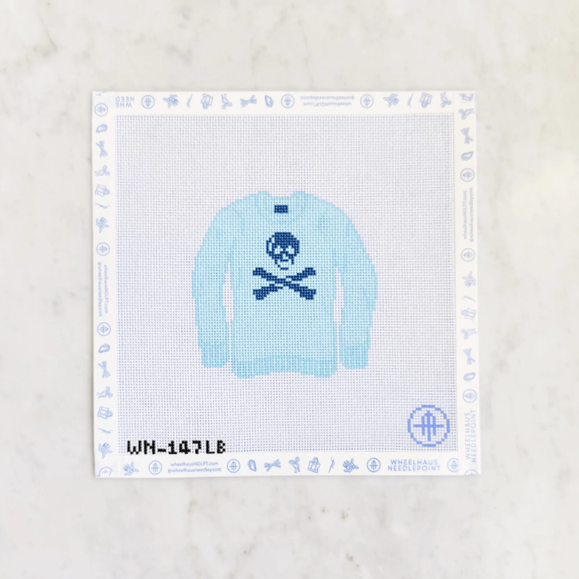 Preorder - Jolly Roger Sweater - Light Blue