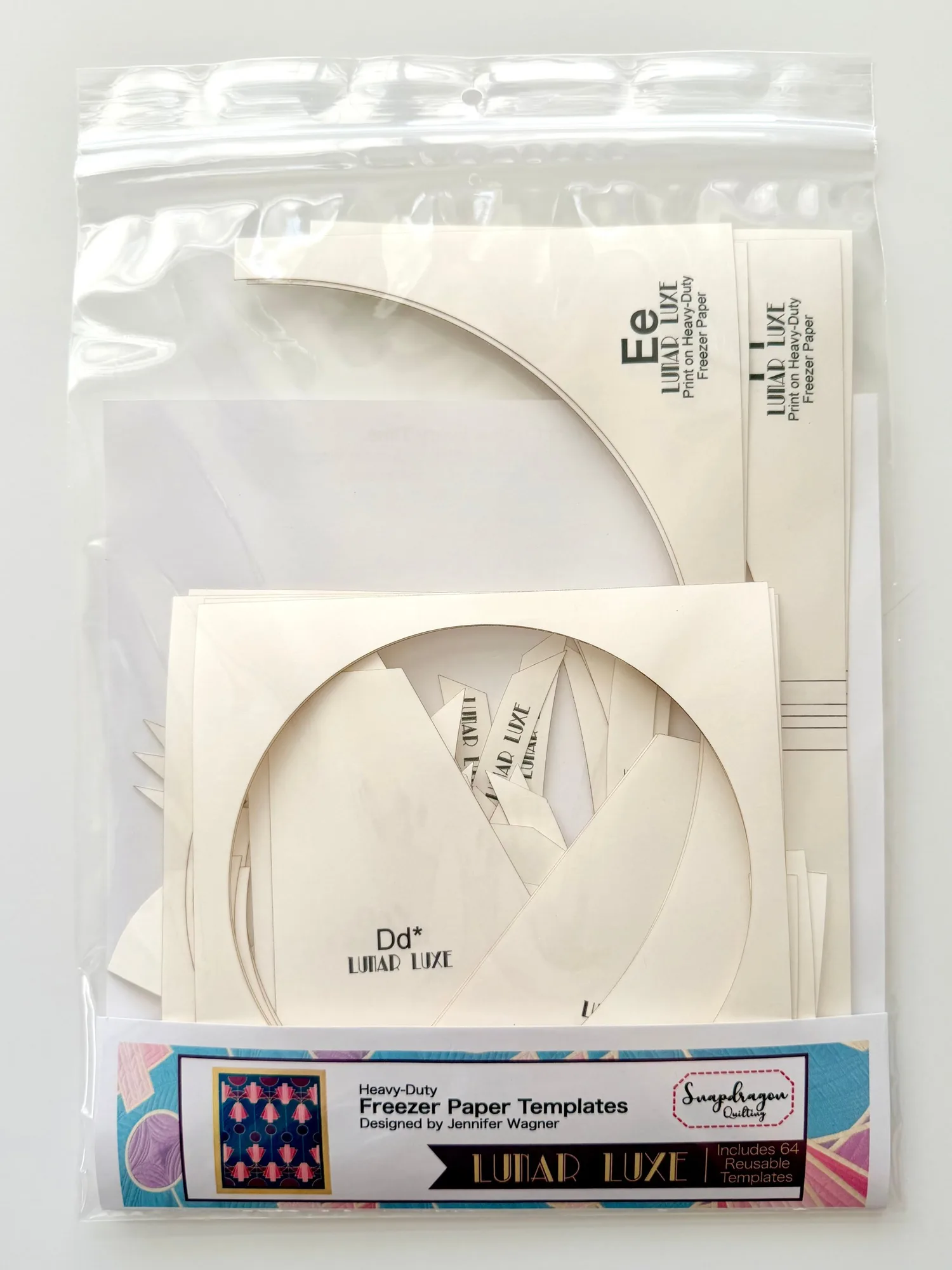 Lunar Luxe Heavy-Duty Freezer Paper Templates
