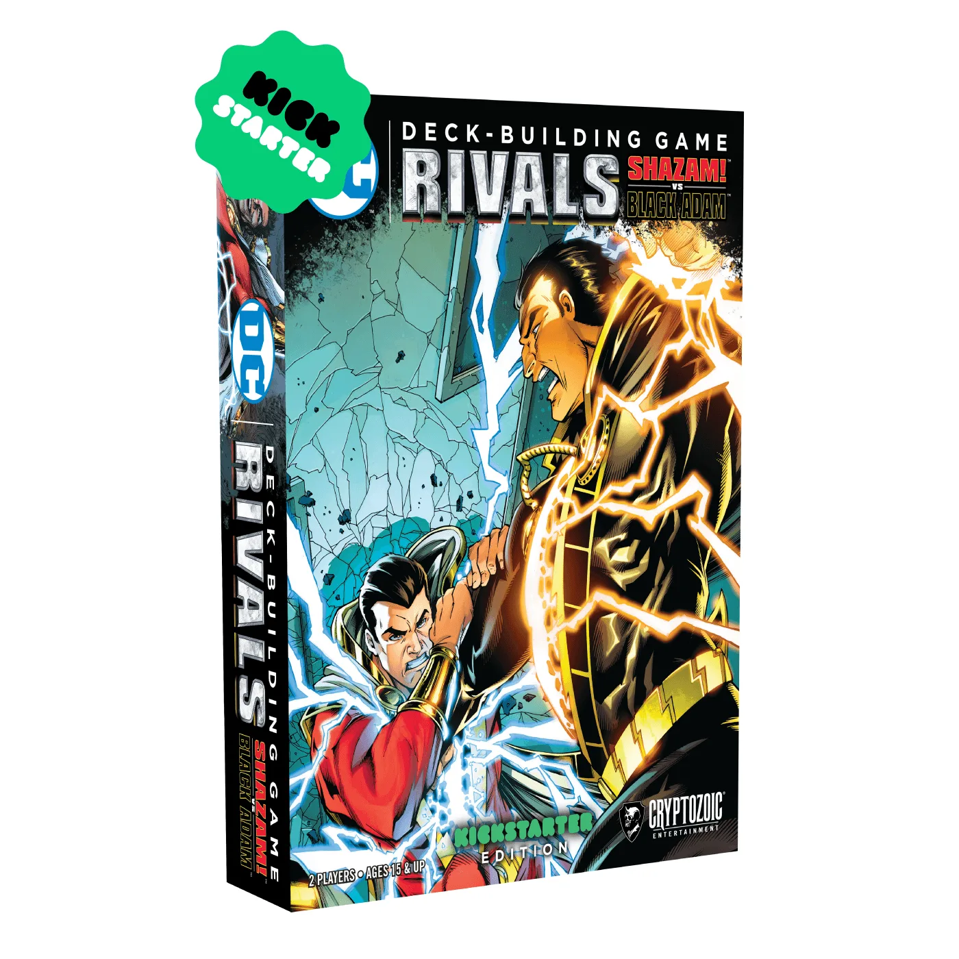 لعبة بناء سطح السفينة DC: Rivals — Shazam! ضد Black Adam (إصدار كيك ستارتر)