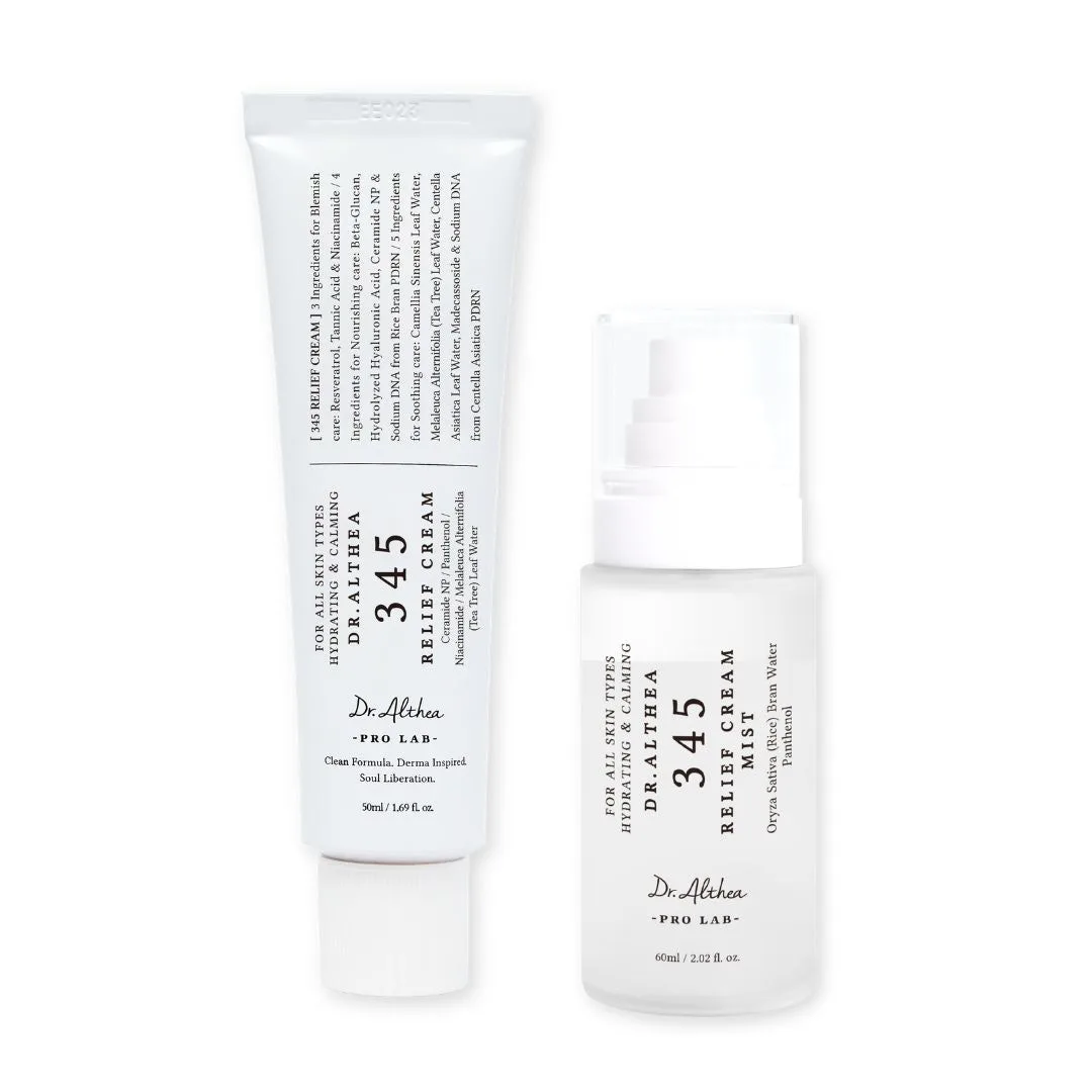 345 Relief Cream & Mist Duo
