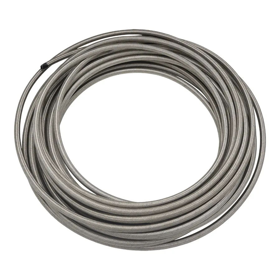 15 m, mangueira PTFE de trança dupla em aço inoxidável 8AN