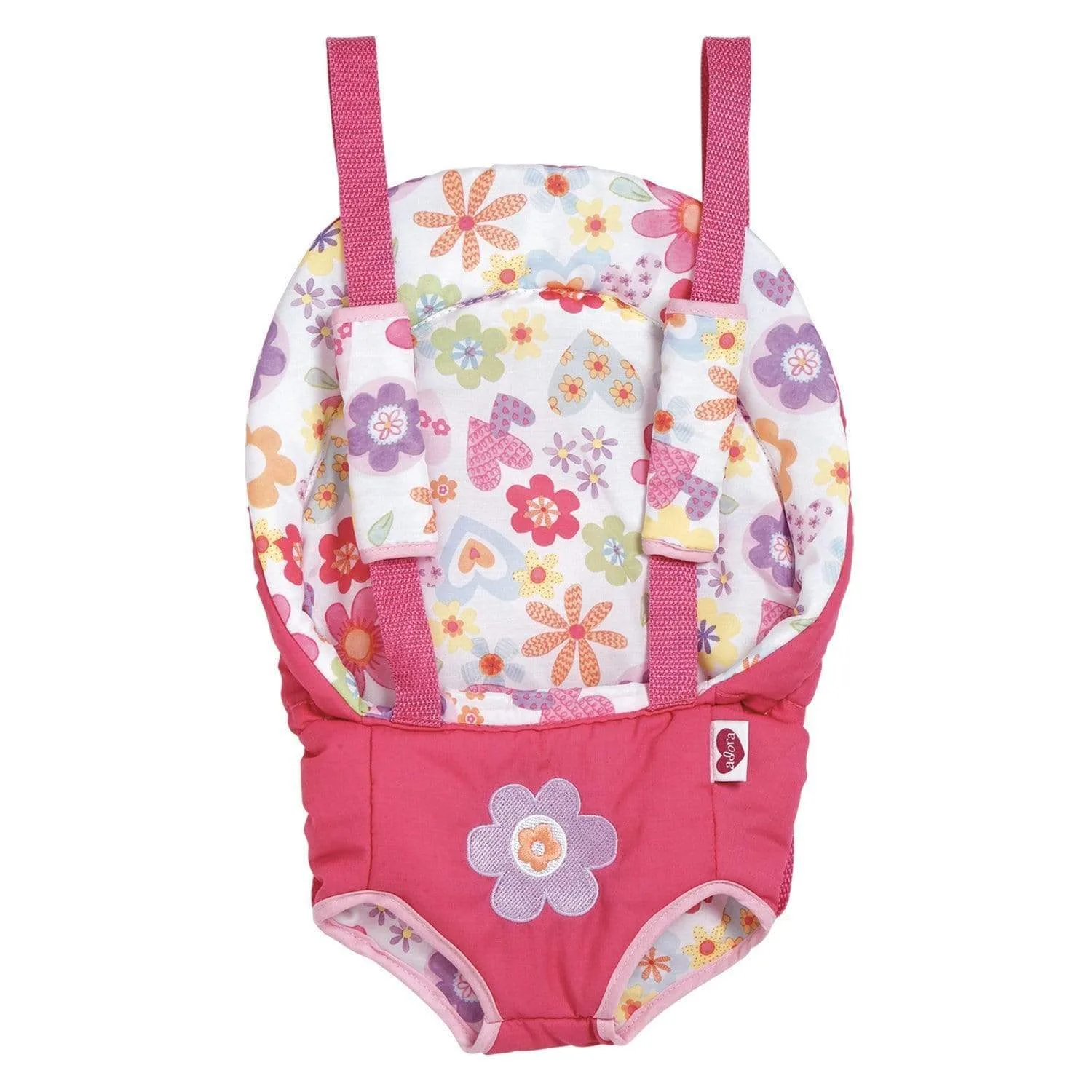 Adora Pink Blooms Snuggle Baby Doll Carrier