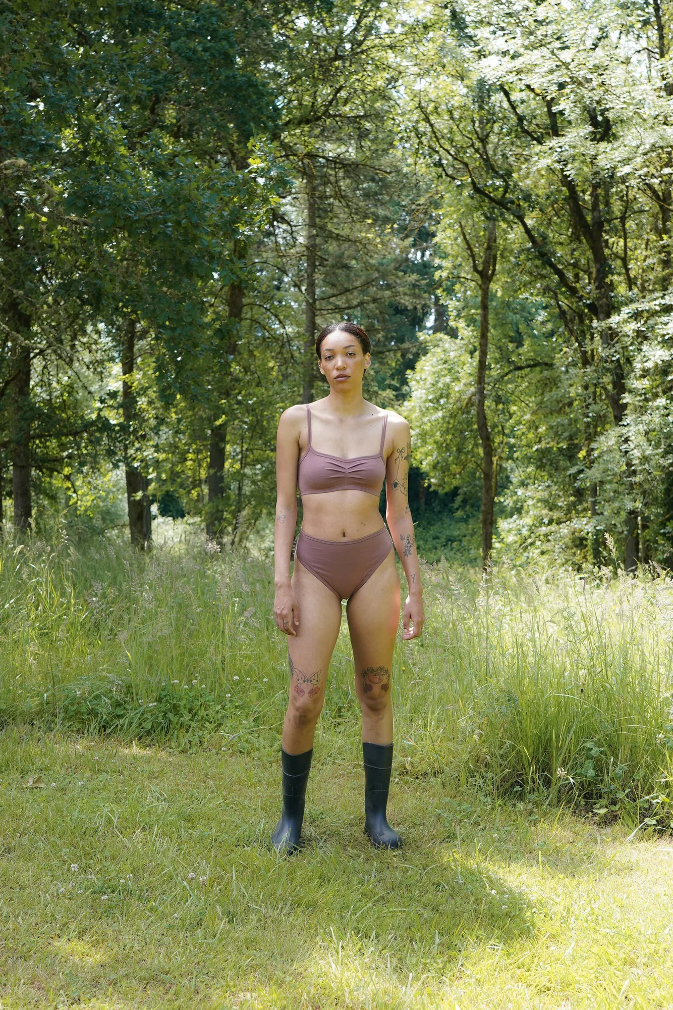 ZELDA BANDEAU, nutmeg