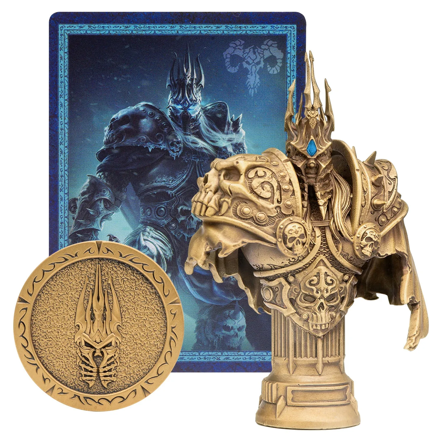 World of Warcraft Lich King Wax Seal Statue