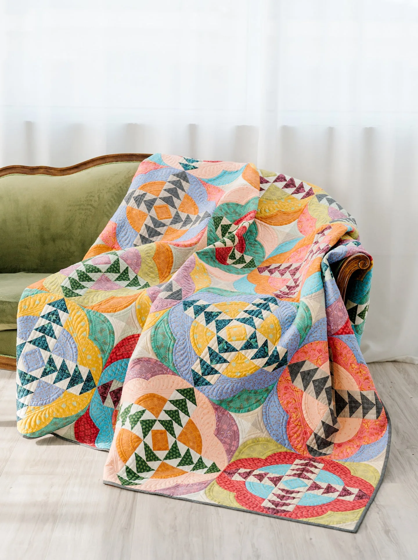 Field Cloth Crisscross Applesauce 퀼트 키트: 구성품 안내