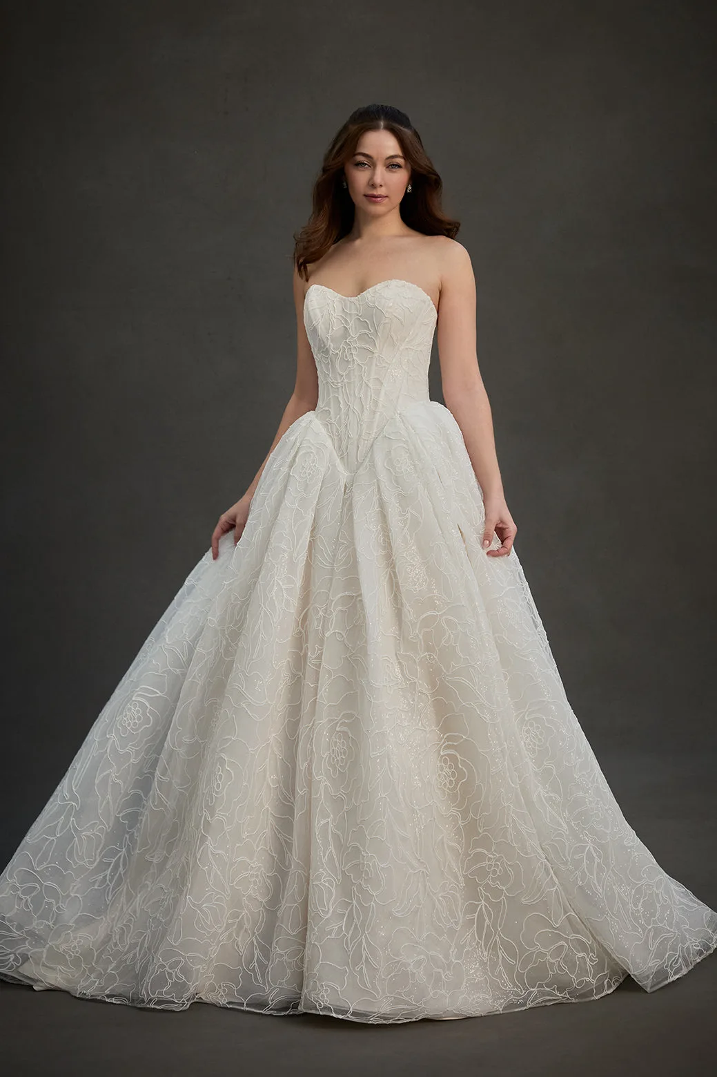 MJ1275 Carley Brautkleid: Passform- und Stoffleitfaden