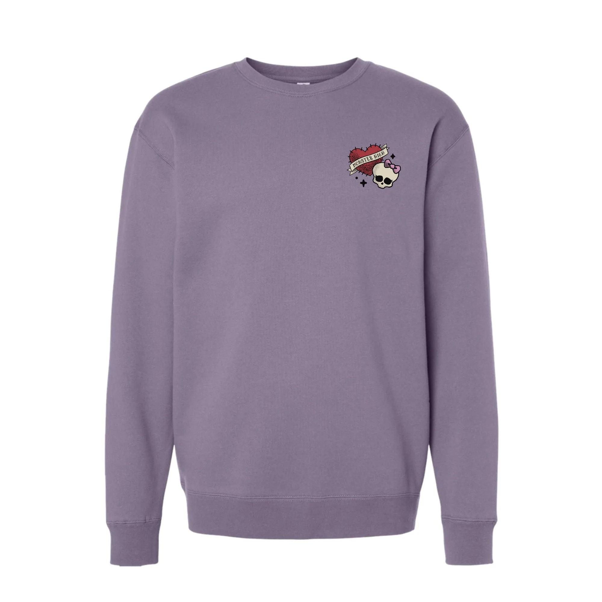Guia de cuidados do sweatshirt Monster High Cobweb