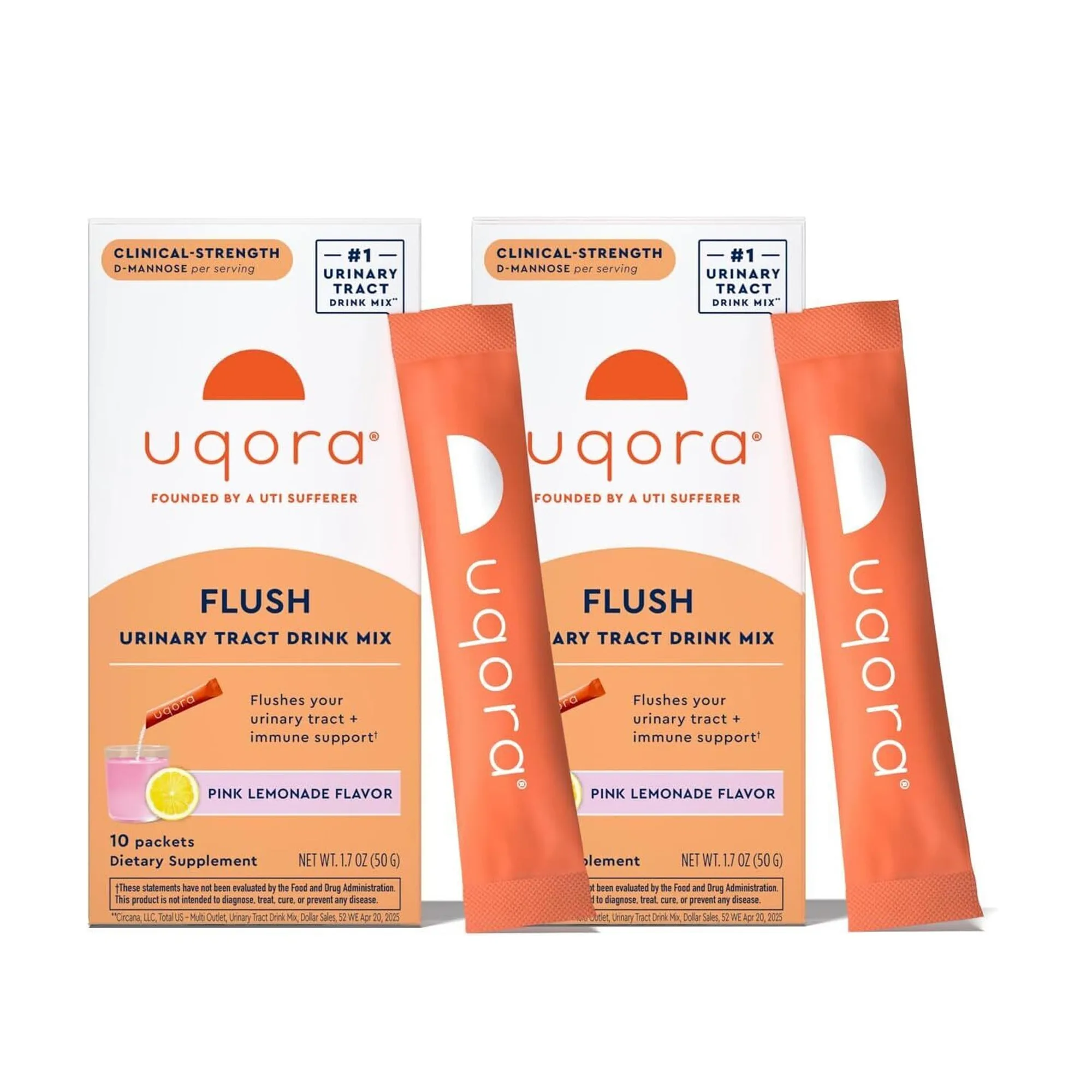 Uqora Flush - Pink Lemonade - 2 Pack: A Value Review for UTI Prevention