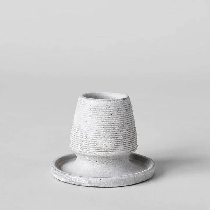 Grandmont St. Stoneware Match Strike and Tray