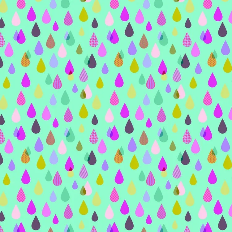Tula Pink Untamed Rainfall - Cosmic 1/2 yd