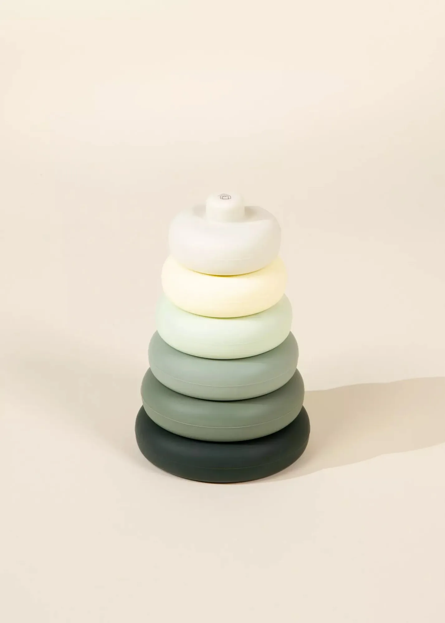 Set of 6 Silicone Stackable Rings