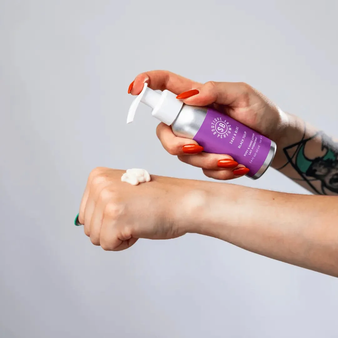 Balsam do rąk i ciała Black Tulip: Nawilżenie i nuty zapachowe