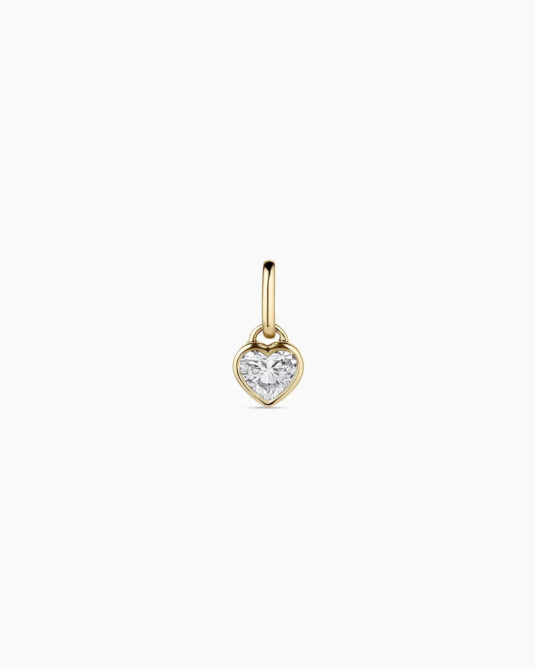 Colgante de corazón de diamante cultivado 14K: alternativa moderna a la piedra de nacimiento