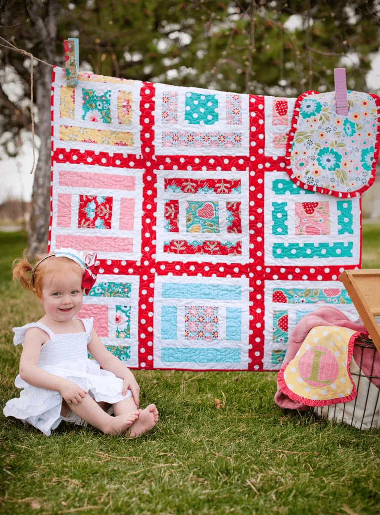 Lillian & Oliver Quilt - Paper Pattern