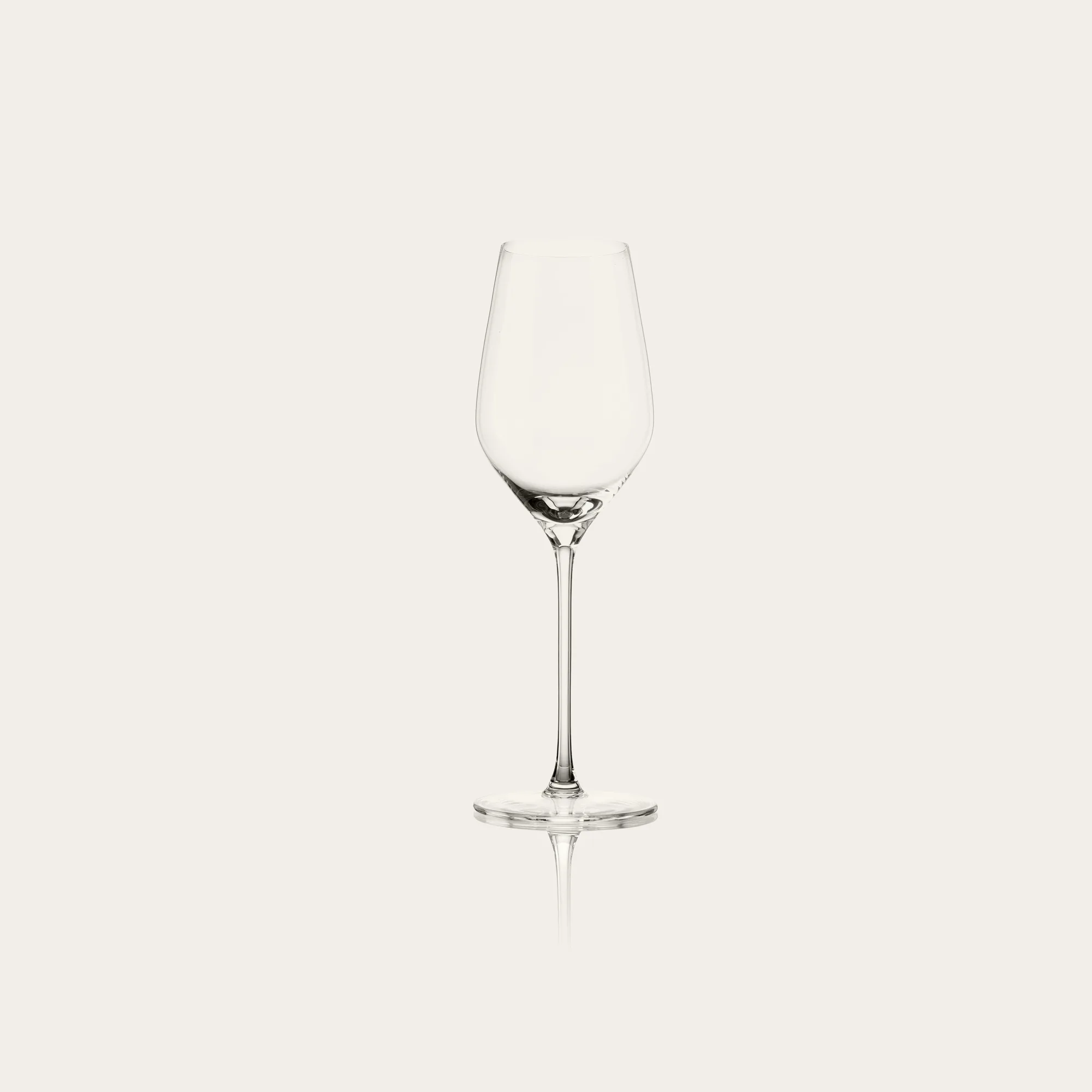 Single Sparkling Glass