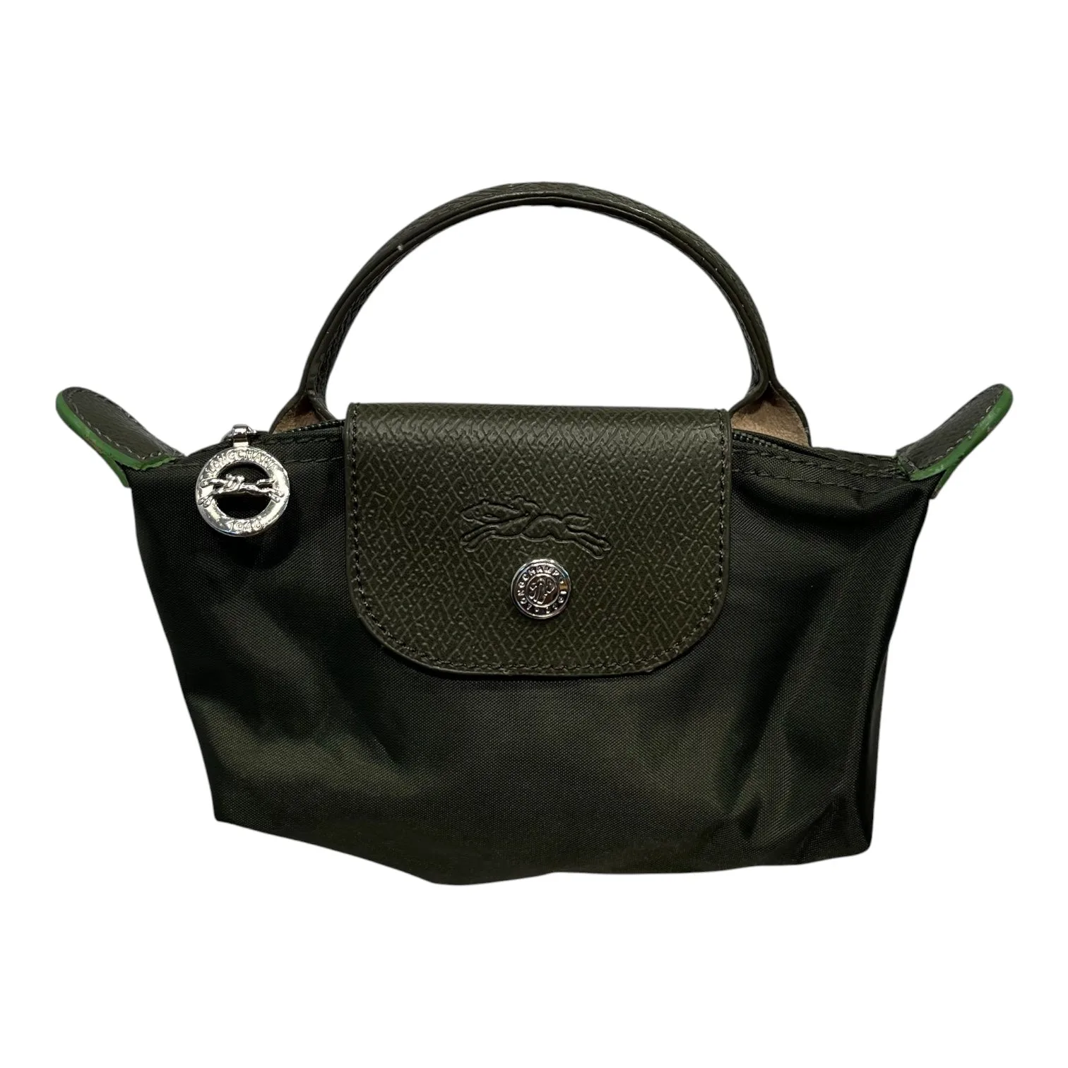 LONGCHAMP/Bag/GRN/Mini with Silver