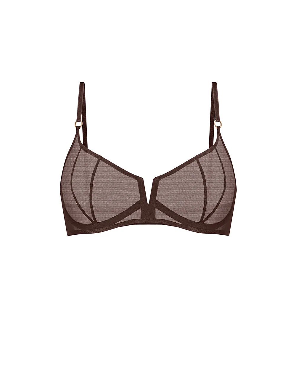 Soutien-gorge "Aimee" marron