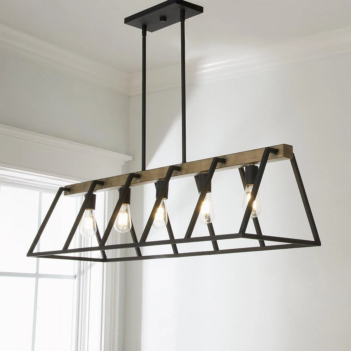 Open Frame Island Chandelier