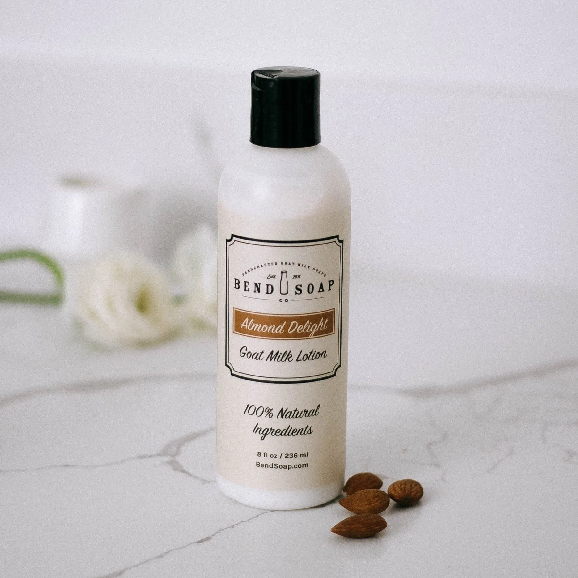Almond Delight Goat Milk Lotion for Dry Skin