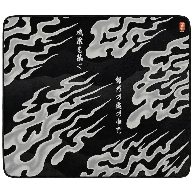 JX2 [White Flames] eSports Cloth Mousepad