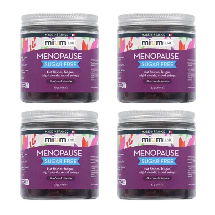 SUKKERFRI MENOPAUSE-GUMMIER | Superpakke | 4 x 21 dage