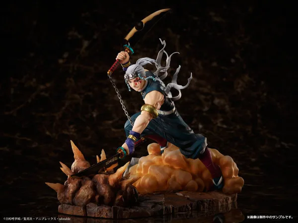 เคล็ดลับการจัดแสดง Demon Slayer BUZZmod Inosuke และ 1/8 Tengen Uzui