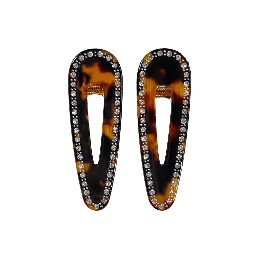 CORA clip in Crystal Tortoiseshell