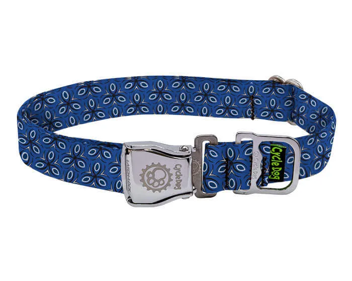 Ecoweave Blauw Tri-Stijl Hondenriem