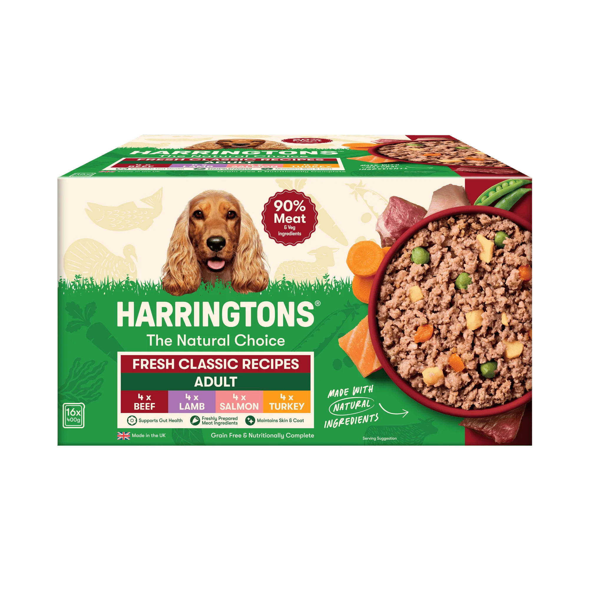 Grain Free Classics Selection Wet Dog Food Bumper Pack 16 x 400g