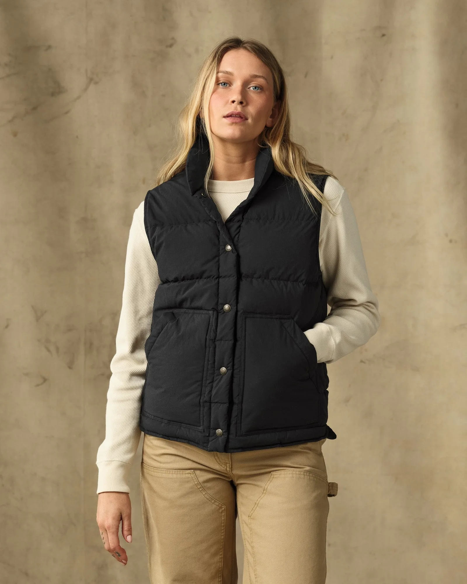 Women's Heritage Cotton Down Vest