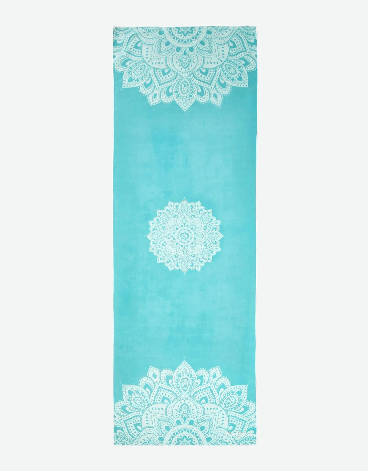 Serviette de tapis de yoga - Mandala Turquoise