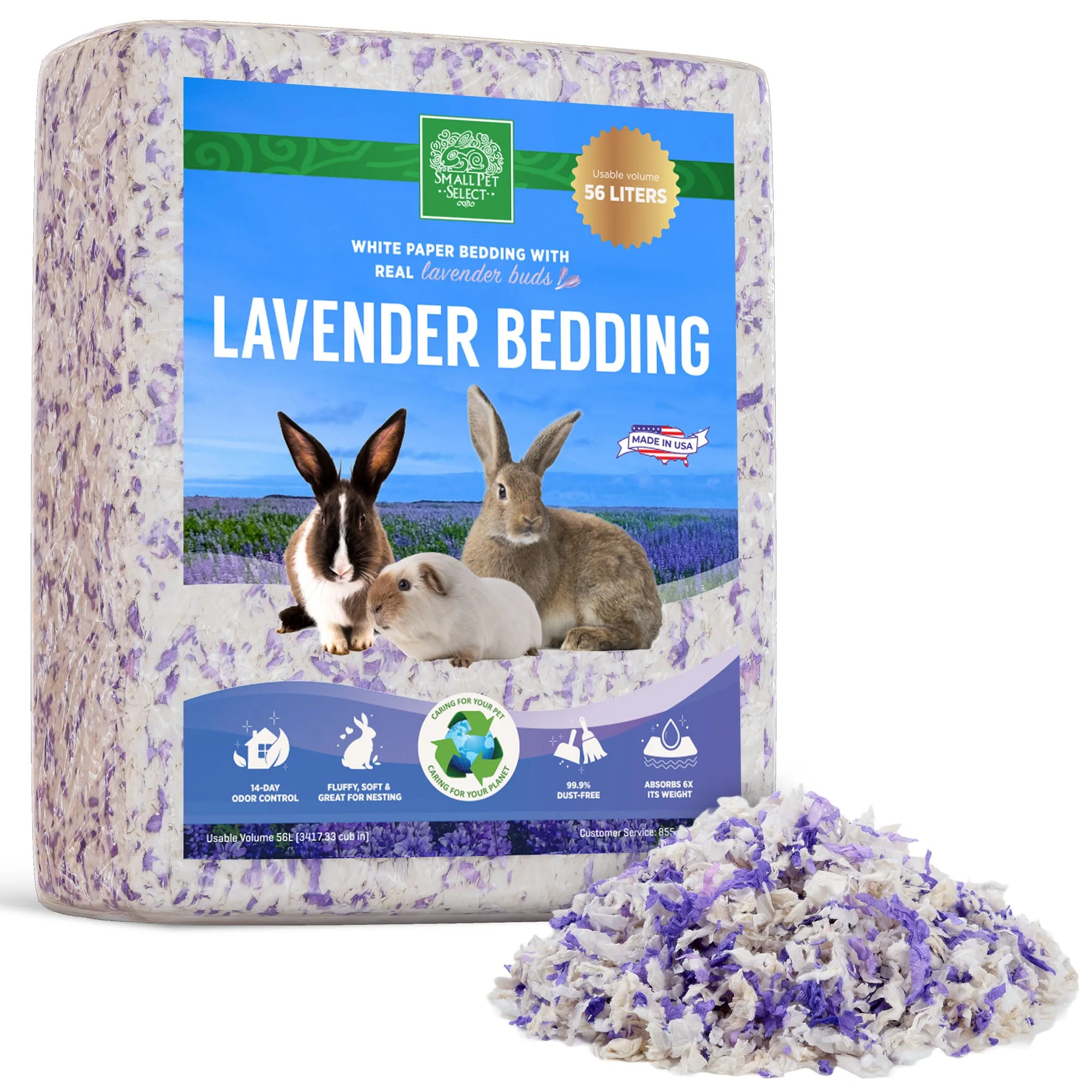 Lavendel ungebleichtes Papier-Bettwäsche