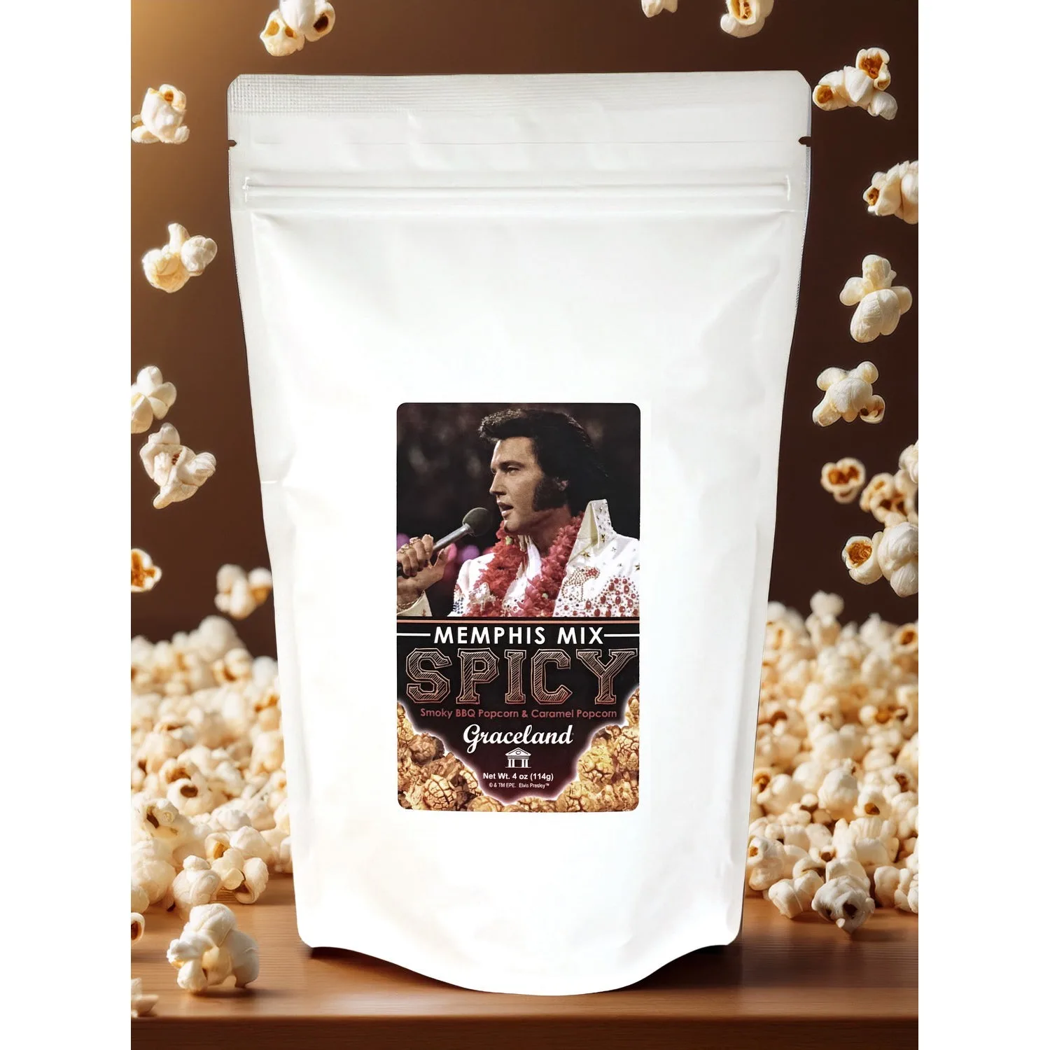 Graceland Memphis würzige Popcorn-Mischung