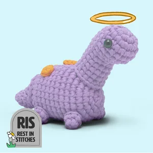 Stavebnice na háčkování Wally Brachiosaurus