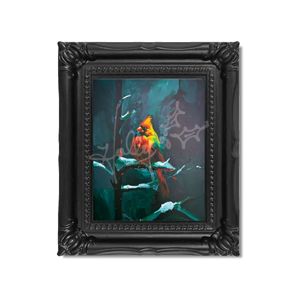 "The Messenger" Mini Masterpiece Framed Print